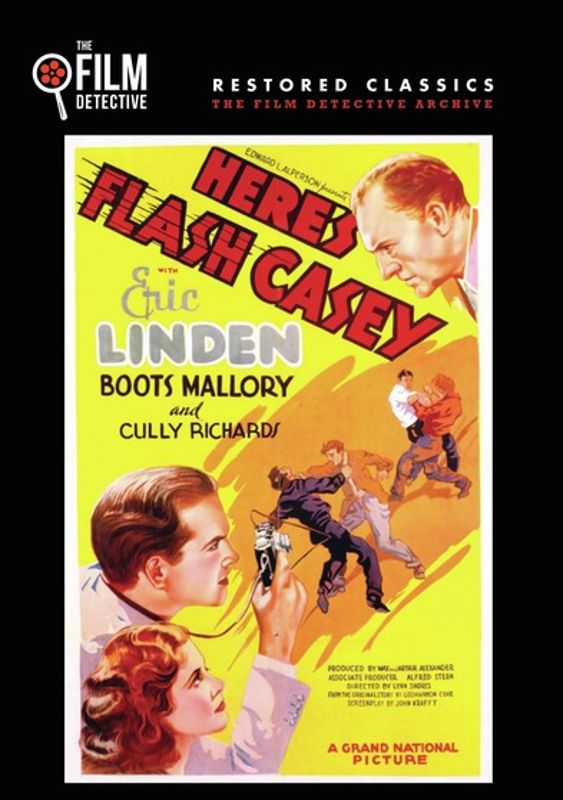 Here's Flash Casey cover art