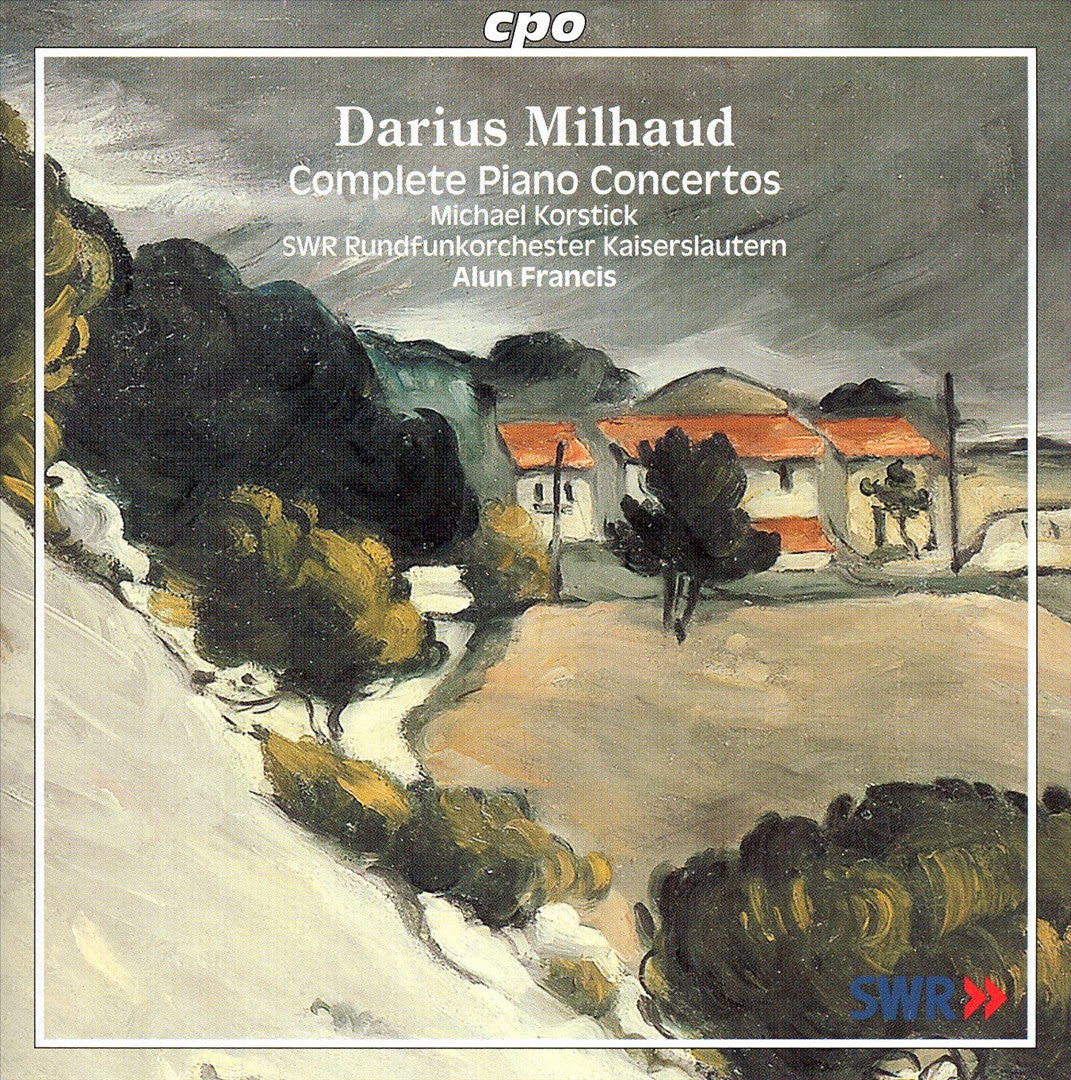 Darius Milhaud: Complete Piano Concertos cover art