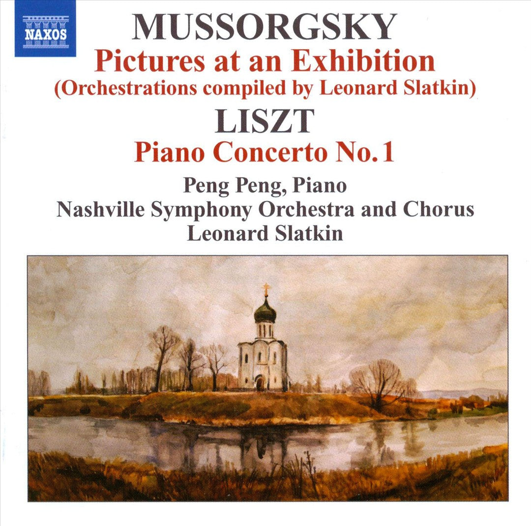 Mussorgsky: Pictures at an Exhibition; Liszt: Piano Concerto No. 1 cover art