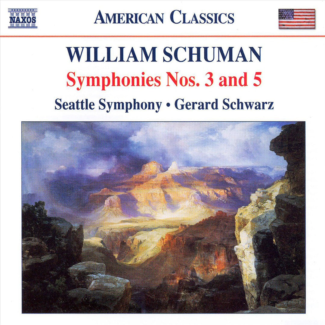 William Schuman Symphonies Nos. 3 & 5 Gerard Schwarz MovieMars