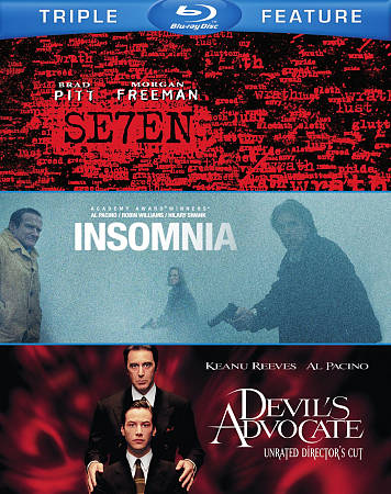 Seven/The Devil's Advocate/Insomnia cover art