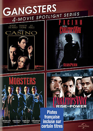 GANGSTERS 4-MOVIE SPOTLIGHT SERIES cover art