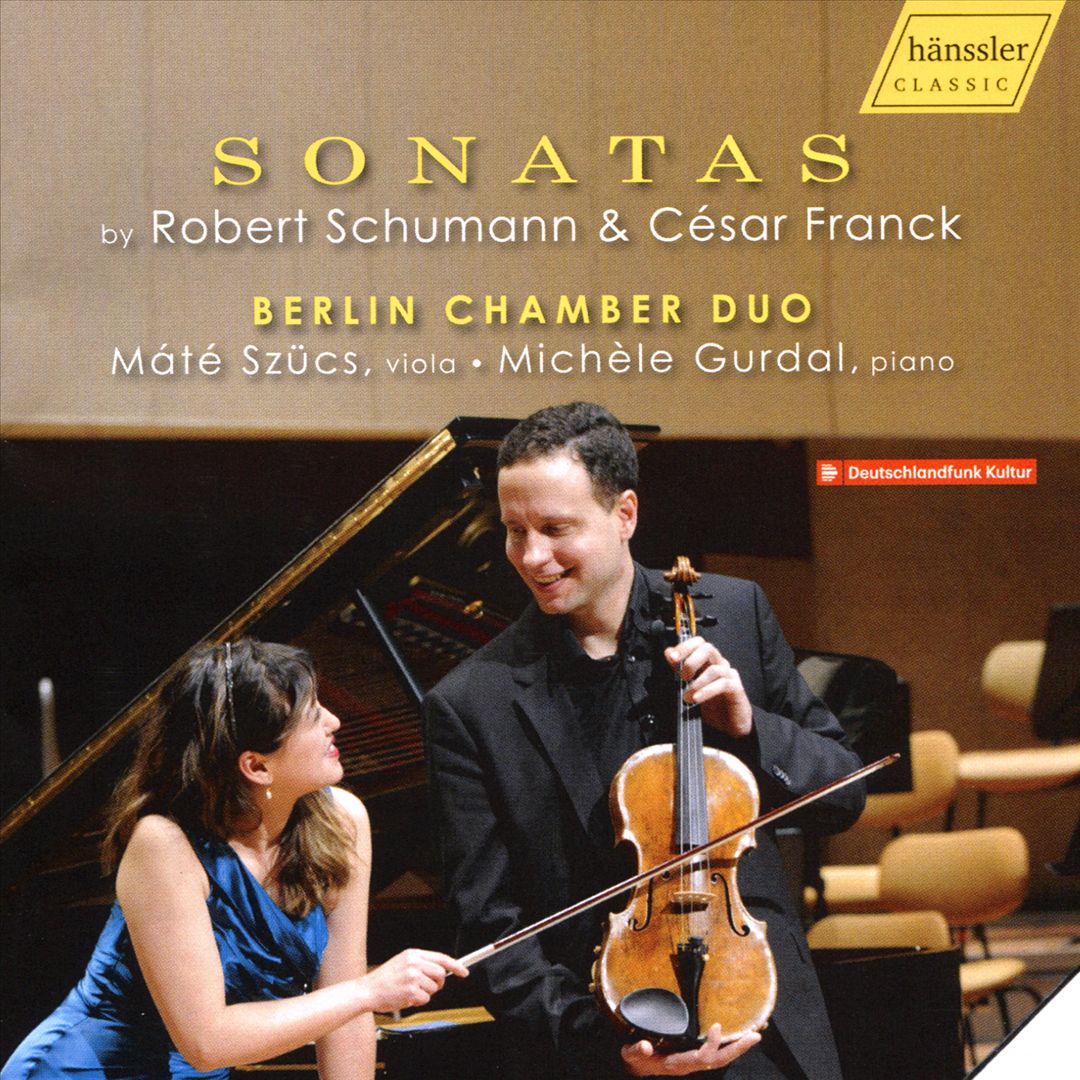 Sonatas by Robert Schumann & César Franck cover art