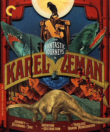 Three Fantastic Journeys by Karel Zeman cover art