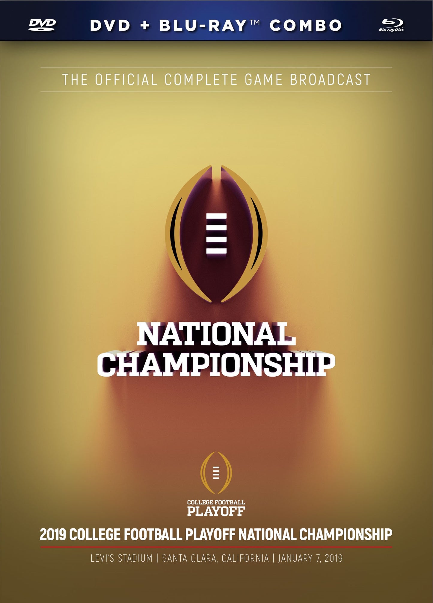 2019 College Football Playoff National Championship cover art