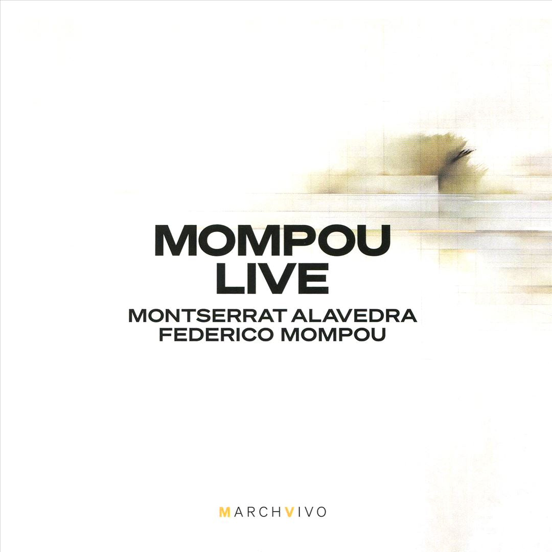 Mompou Live cover art