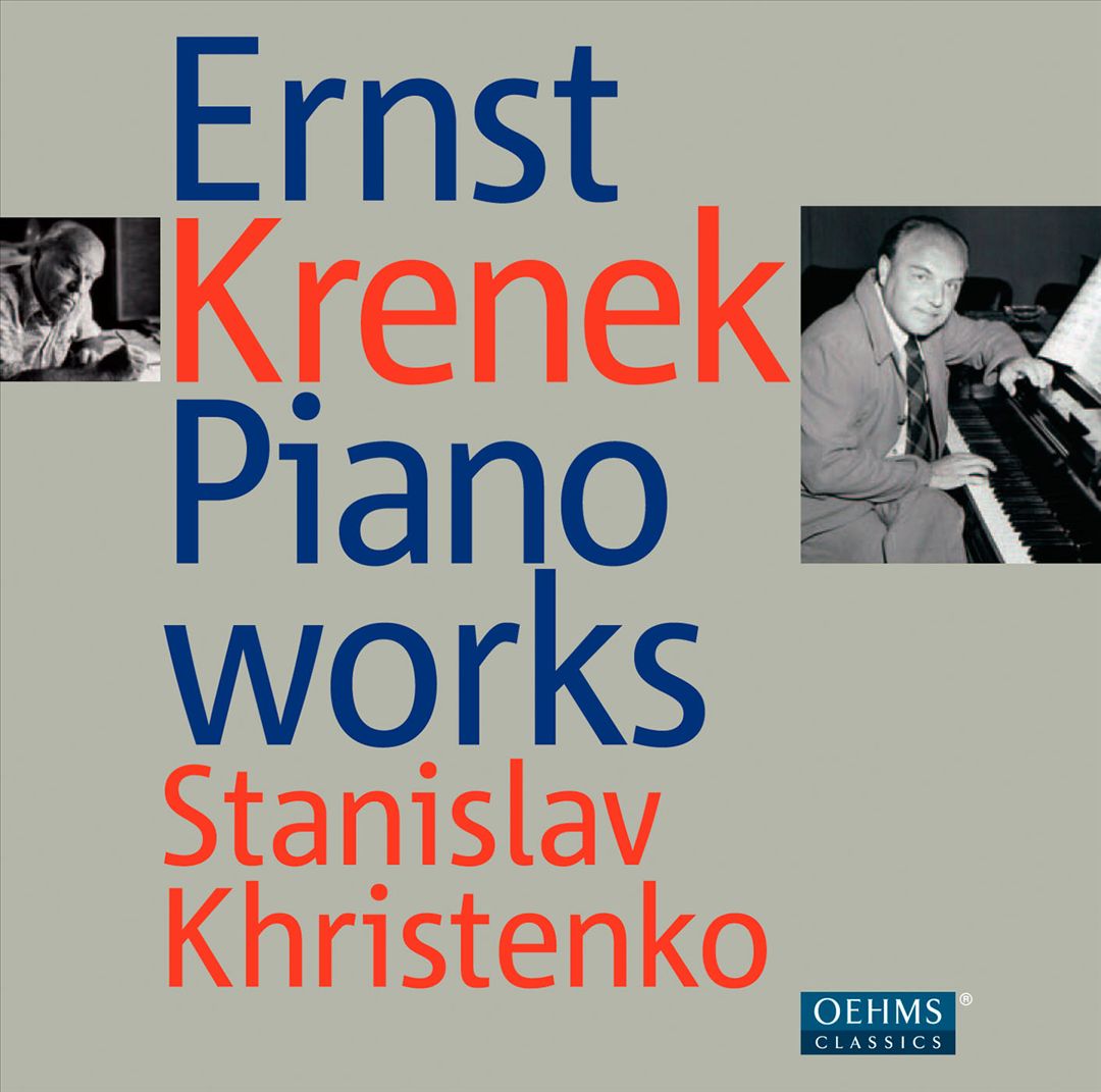 Ernst Krenek: Piano Works cover art