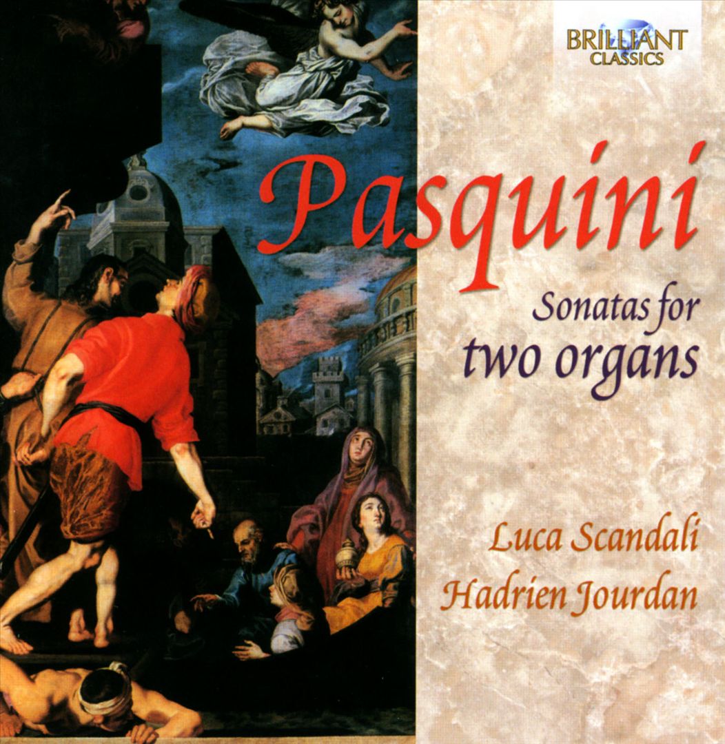 Pasquini: Sonatas for Two Organs cover art