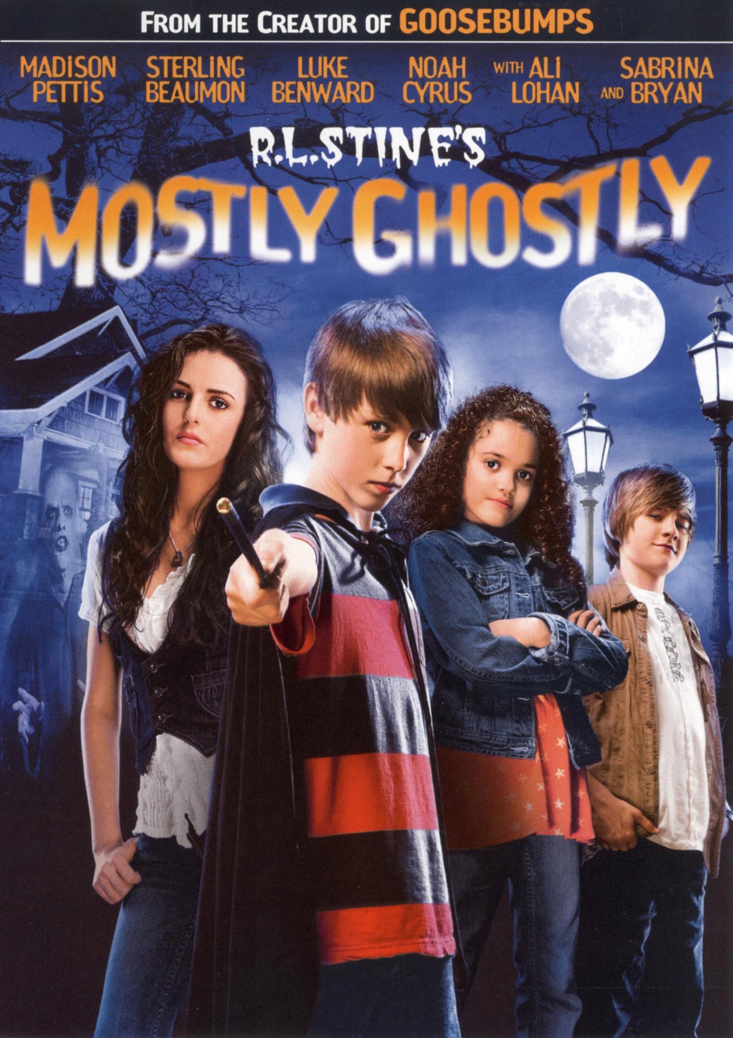 R.L. Stine's Mostly Ghostly cover art