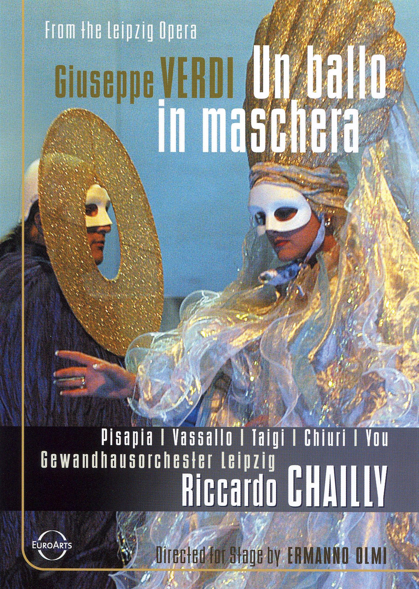Verdi: Un Ballo in Maschera - Leipzig Opera/Riccardo Chailly cover art
