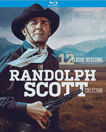 Randolph Scott Western Collection cover art