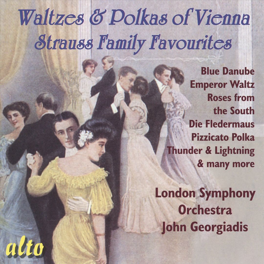 Waltzes and Polkas of Vienna: Strauss Family Favorites cover art