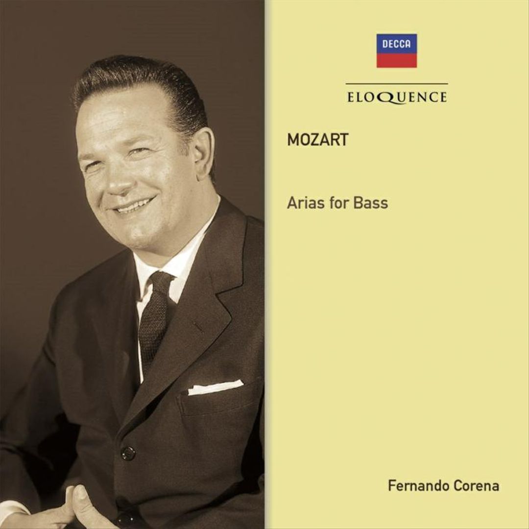 Mozart: Arias for Bass cover art