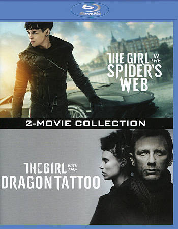 Girl in the Spider's Web/The Girl with the Dragon Tattoo cover art