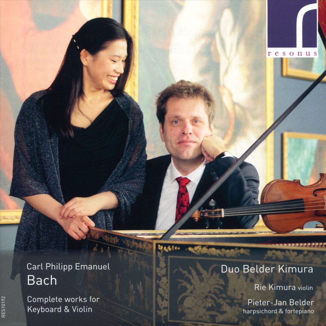Carl Philipp Emanuel Bach: Complete Works for Keyboard & Violin cover art