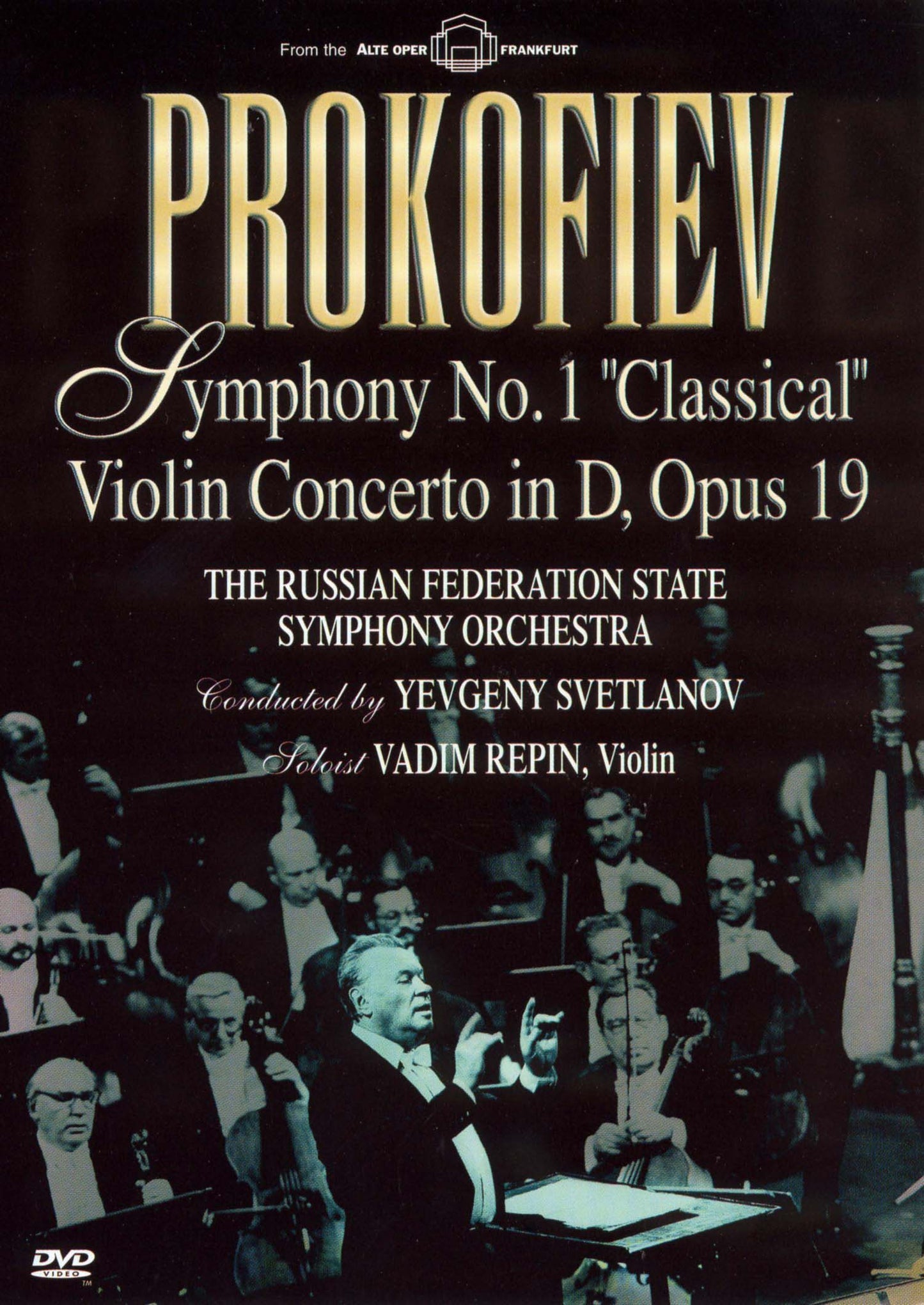Prokofiev: Symphony No. 1 "Classical"/Violin Concerto in D, Opus 19 cover art