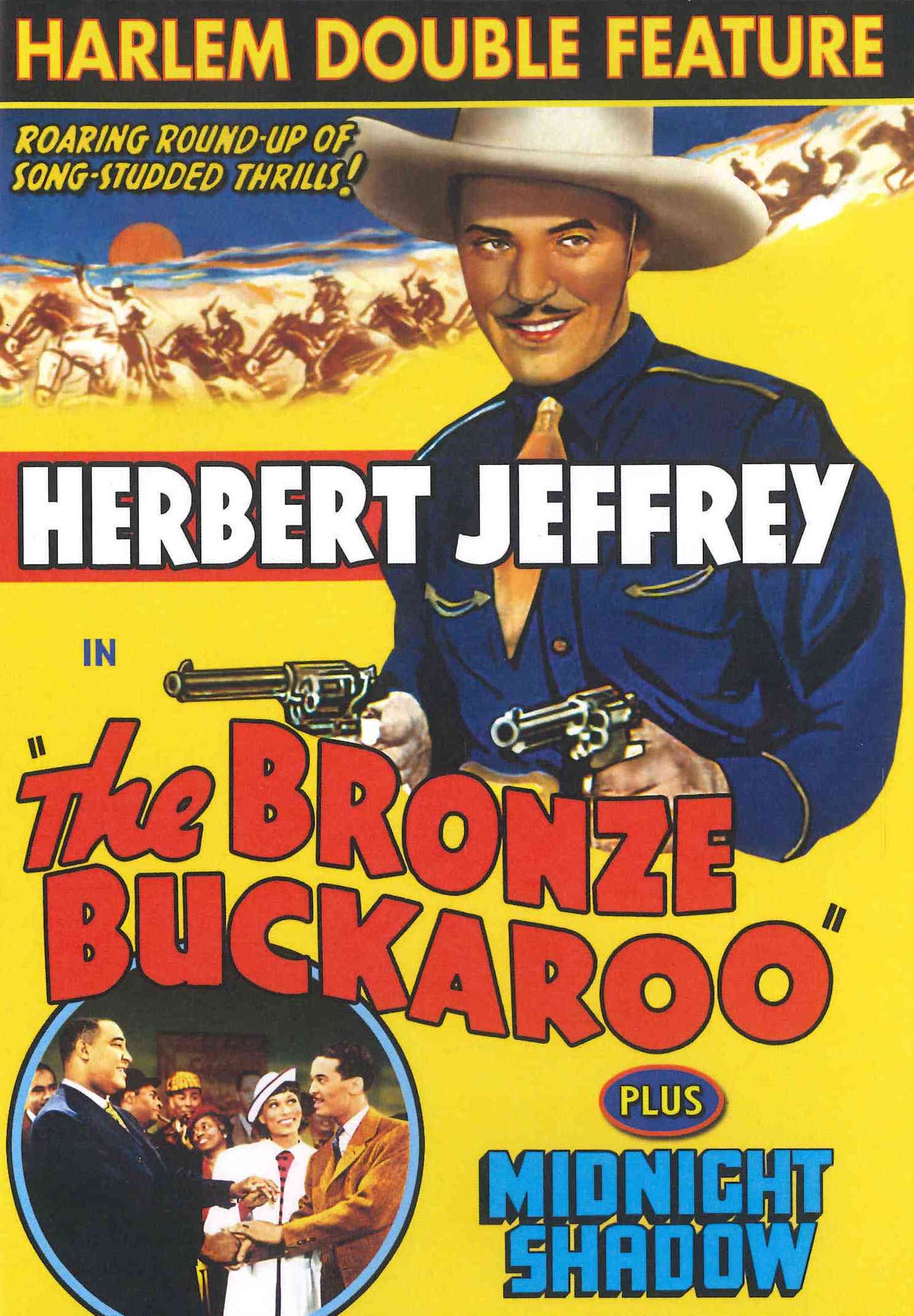 Harlem Double Feature: The Bronze Buckaroo/Midnight Shadow cover art