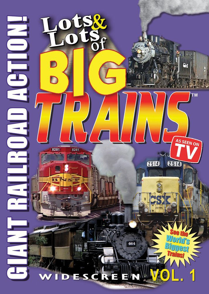Lots & Lots of Big Trains, Vol. 1 cover art