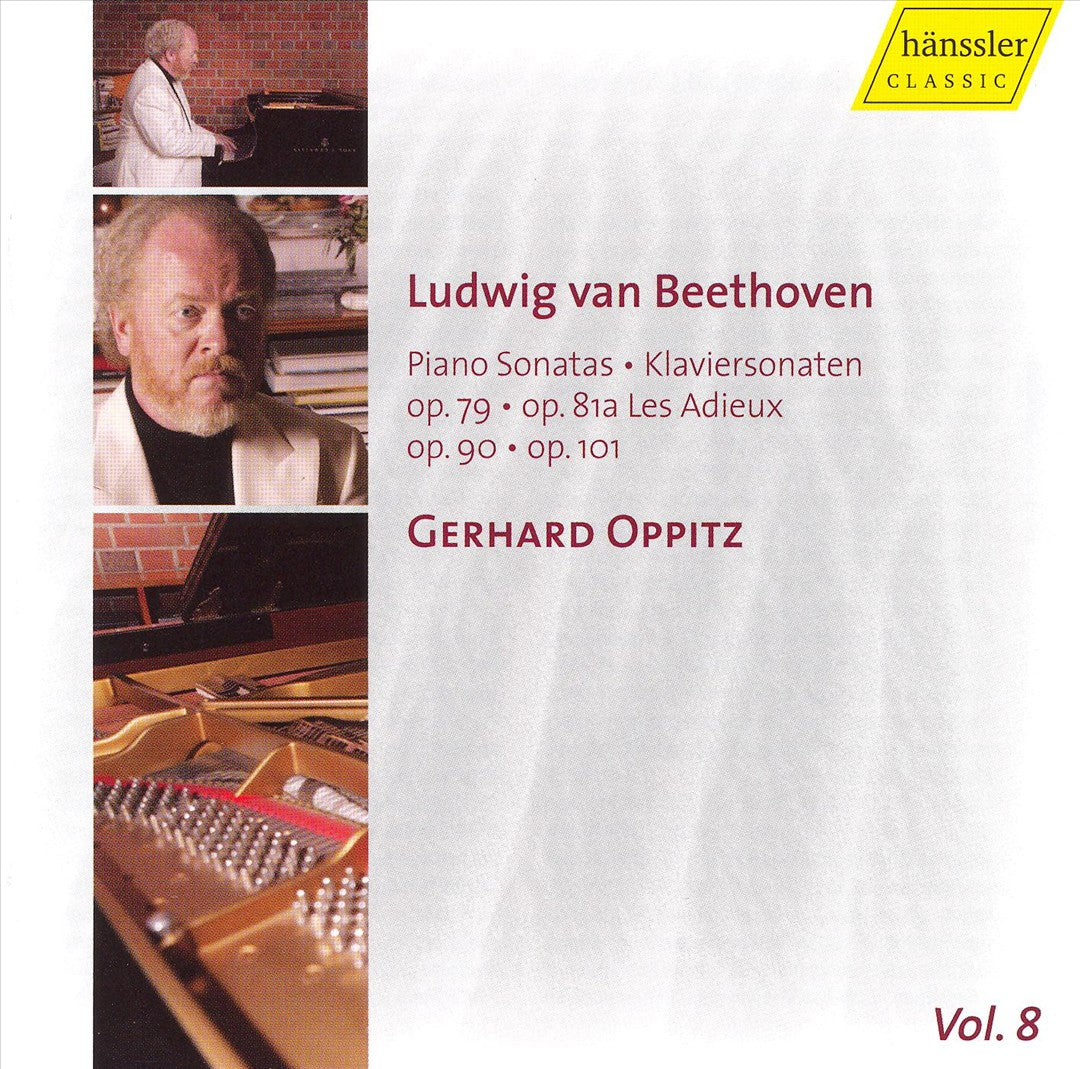 Beethoven: Piano Sonatas, Opp. 79, 81a 'Les Adieux', 90, 101 cover art