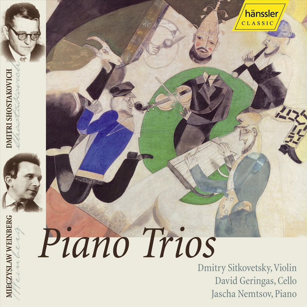 Shostakovich, Weinberg: Piano Trios cover art