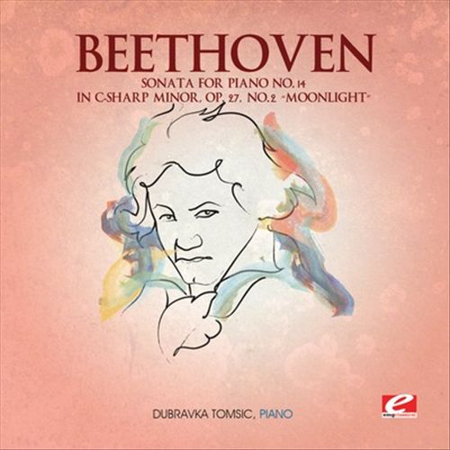 Beethoven: Sonata for Piano No. 14 in C-sharp minor, Op. 27 No. 2 'Moonlight' cover art