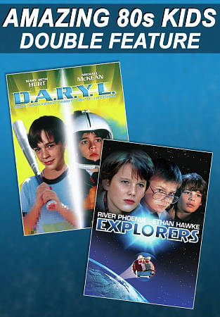 Amazing 80s Kids Double Feature: D.A.R.Y.L./Explorers cover art