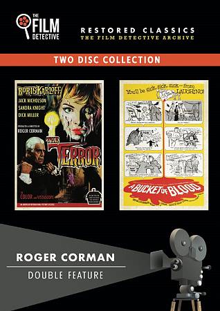 Roger Corman Double Feature: The Terror/A Bucket of Blood cover art