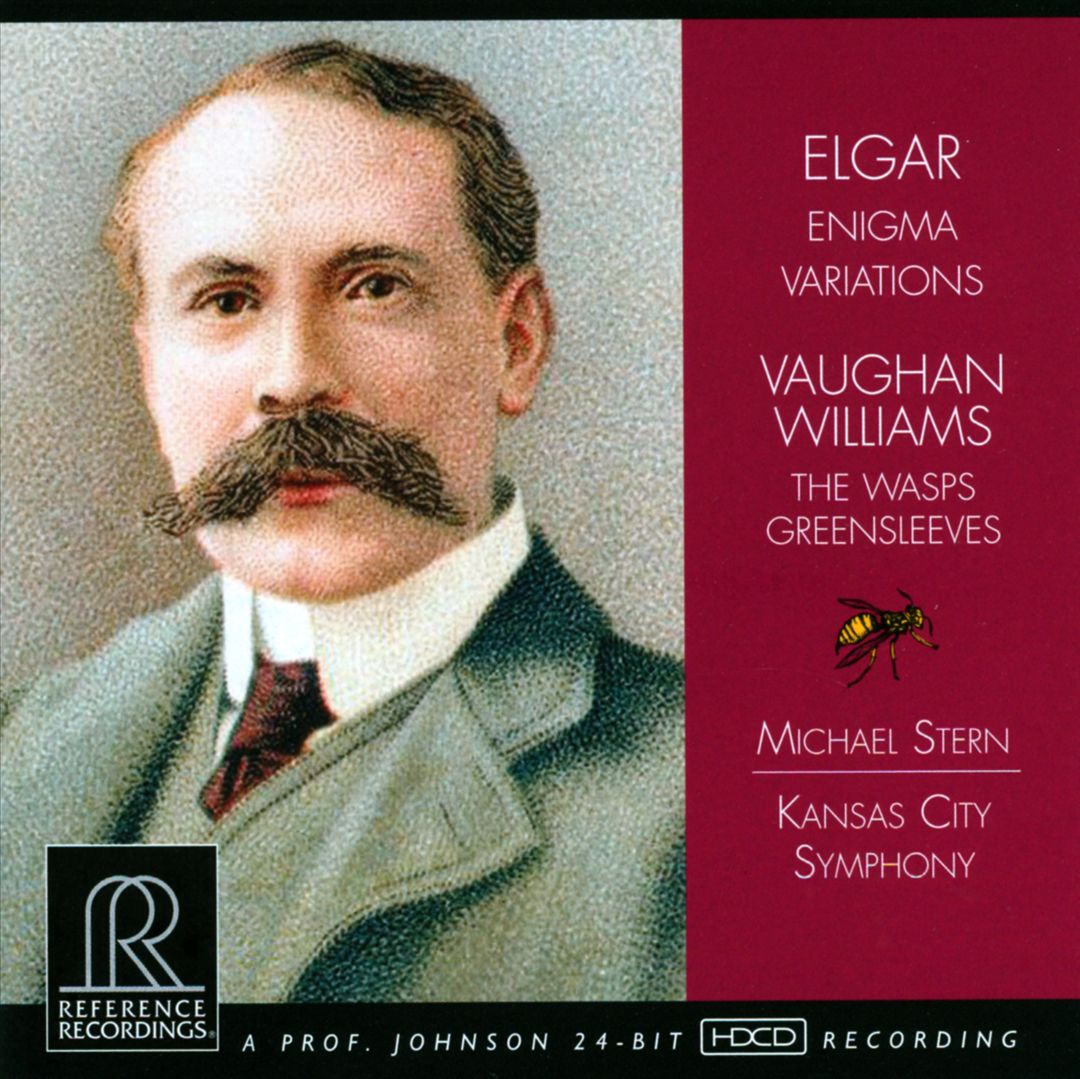 ELGARENIGMAVARIATIONSVAUGHANWILLIAMSTHEWASPSGREENSLEEVES cover art