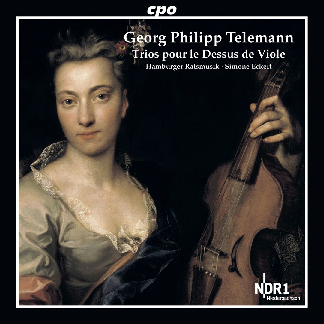 Georg Philipp Telemann: Trios pour le Dessus de Viole cover art