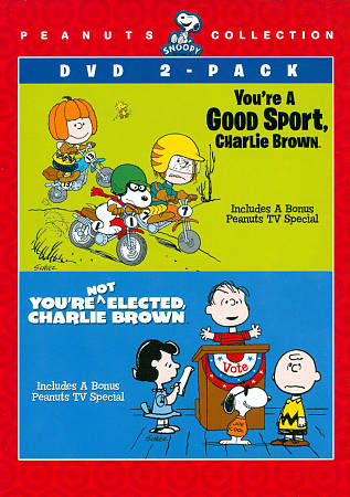 Peanuts Collection: You're a Good Sport, Charlie Brown/You're Not Elected, Charlie Brown cover art