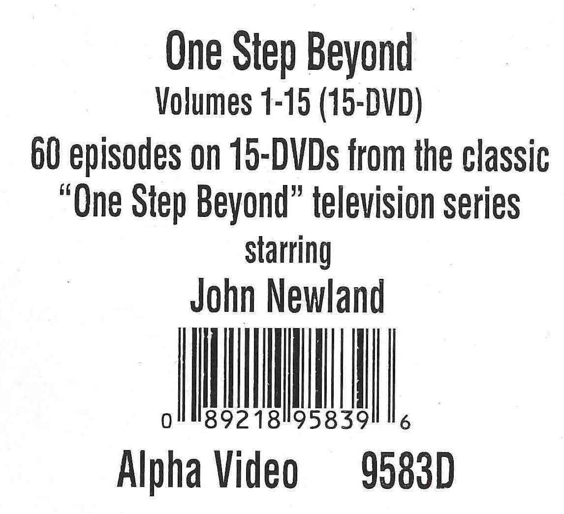 One Step Beyond - Volumes 1-15 cover art