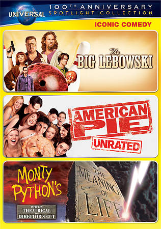 ICONIC COMEDY SPOTLIGHT COLLECTION (THE BIG LEBOWSKI / AMERICAN PIE / MONTY PYTHON'S THE MEANING OF LIFE) cover art