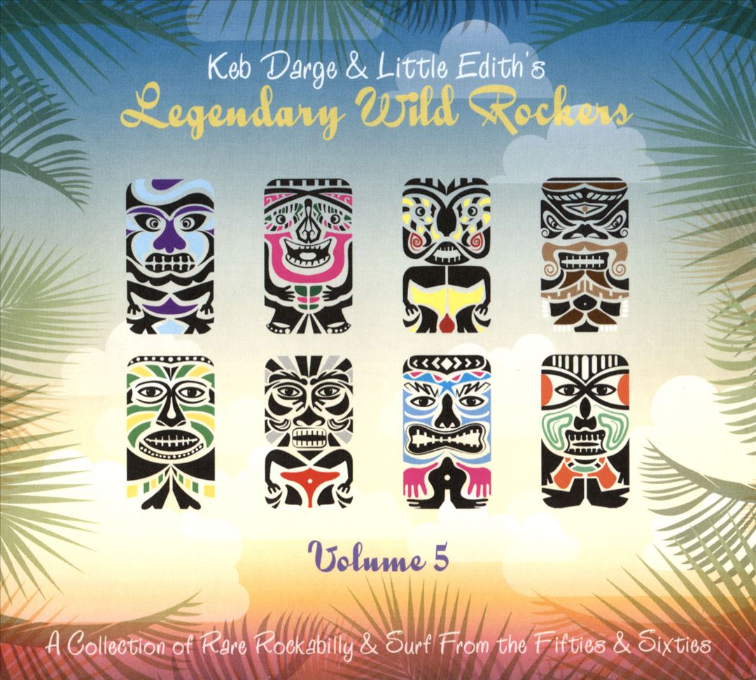 Keb Darge and Little Edith's Legendary Wild Rockers, Vol. 5 cover art