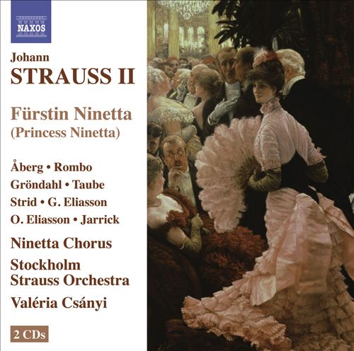 Johann Strauss II: Furstin Ninetta cover art