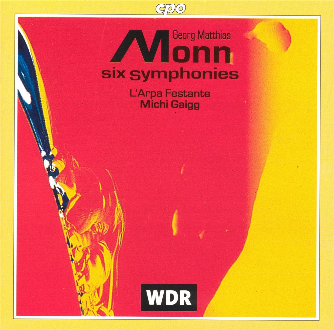 Monn: Six Symphonies cover art