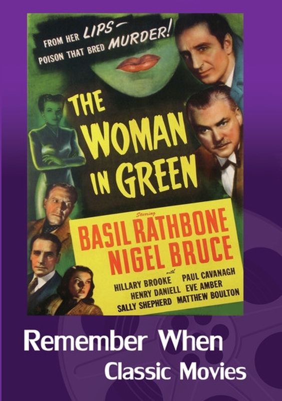 Sherlock Holmes: The Woman in Green cover art