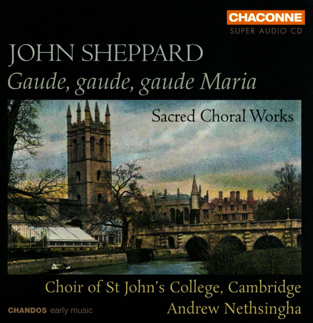 John Sheppard: Gaude, gaude, gaude Maria cover art