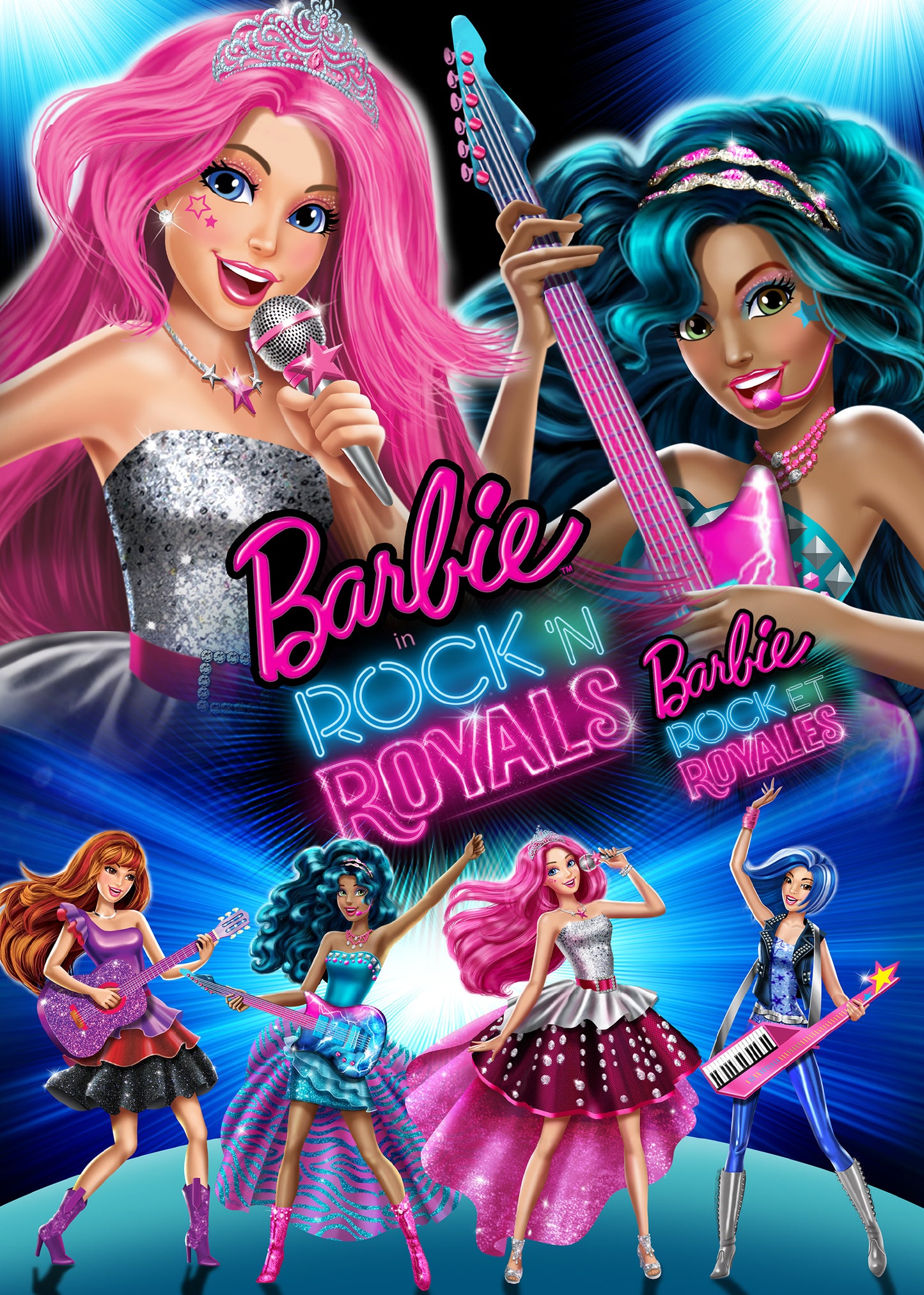 Barbie in Rock 'N Royals cover art