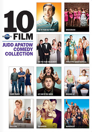 Universal 10-Film Judd Apatow Comedy Collection cover art