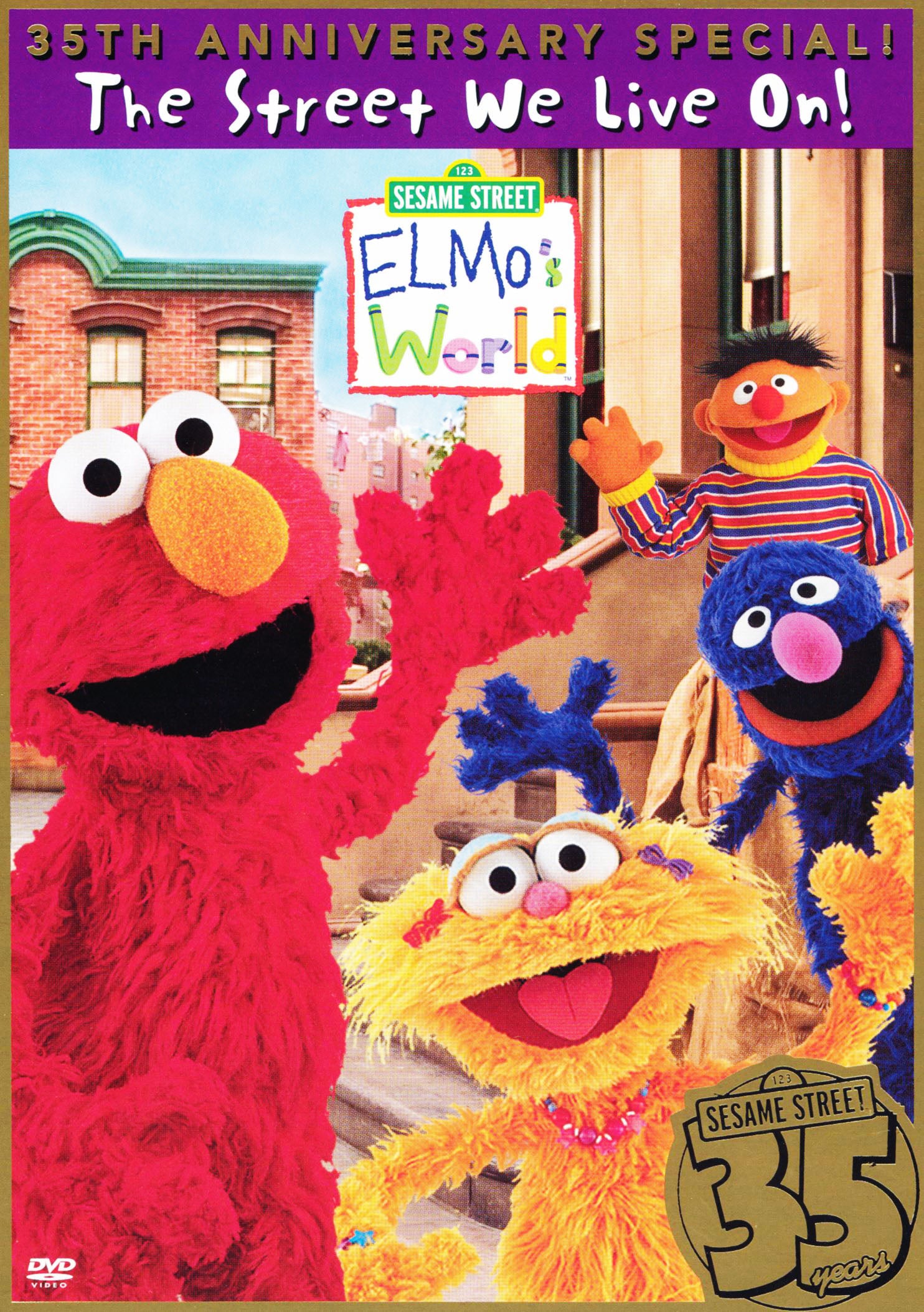 Sesame Street: Elmo's World - The Street We Live On! 35th Anniversary Special cover art
