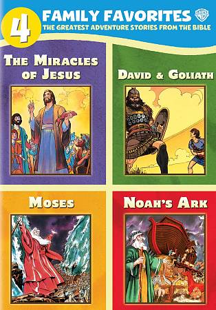 4 Family Favorites: The Greatest Adventure Stories from the Bible cover art