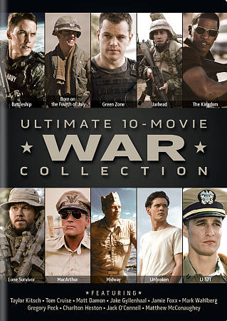 Ultimate 10-Movie War Collection cover art