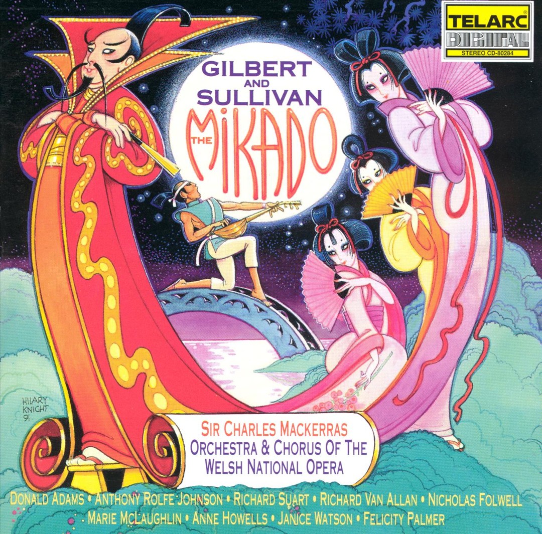 Gilbert & Sullivan: The Mikado cover art