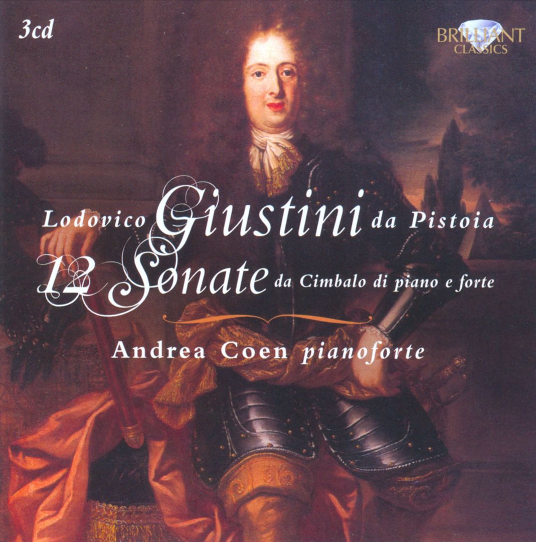 Lodovico Giustini da Pistoia: 12 Sonate da Cimbalo di piano e forte cover art