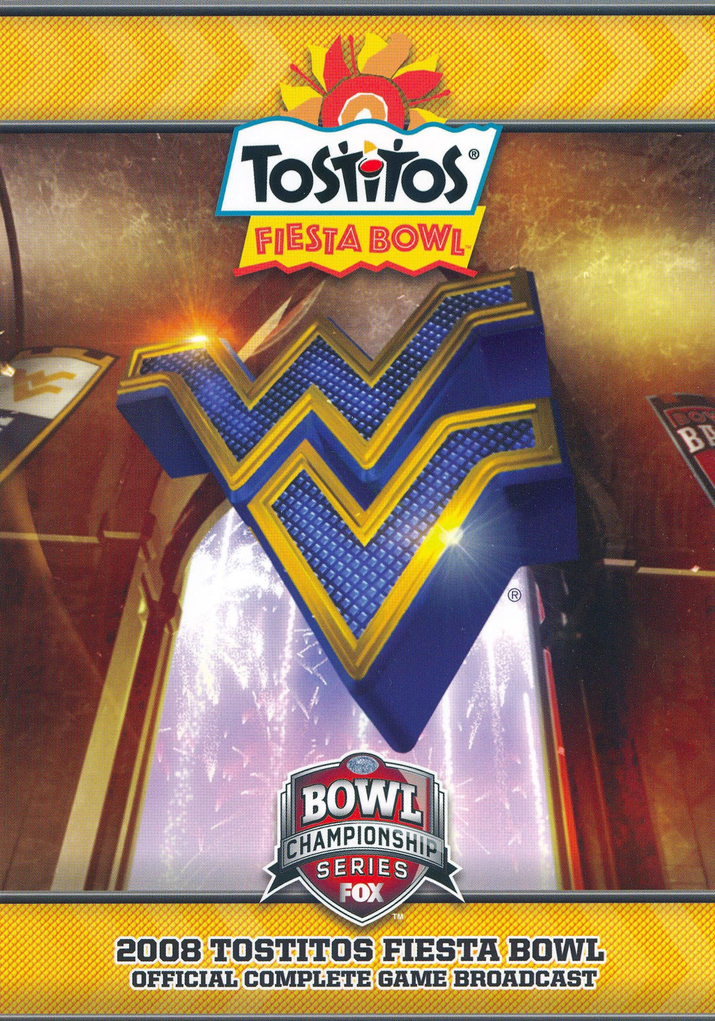 2008 Tostitos Fiesta Bowl cover art