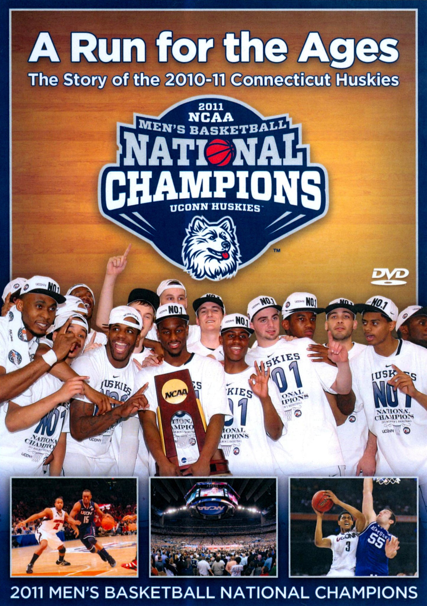 2011 Men's Basketball National Champions: Connecticut Huskies cover art