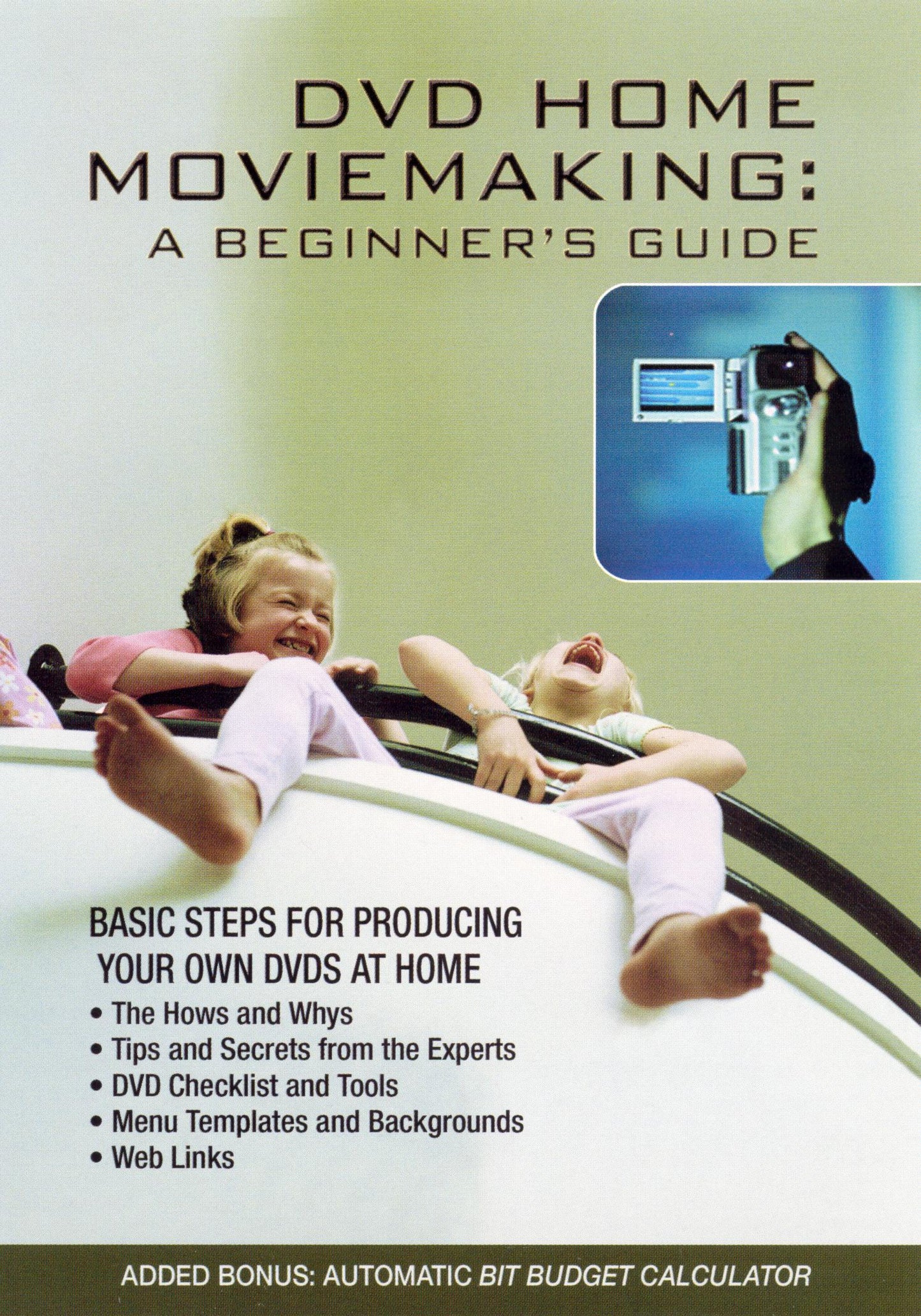 DVD Home Moviemaking: A Beginner's Guide cover art