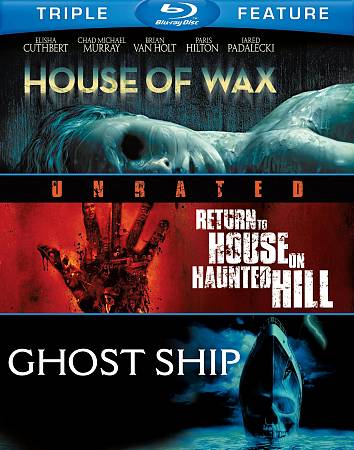 House of Wax/Return to House on Haunted Hill/Ghost Ship cover art