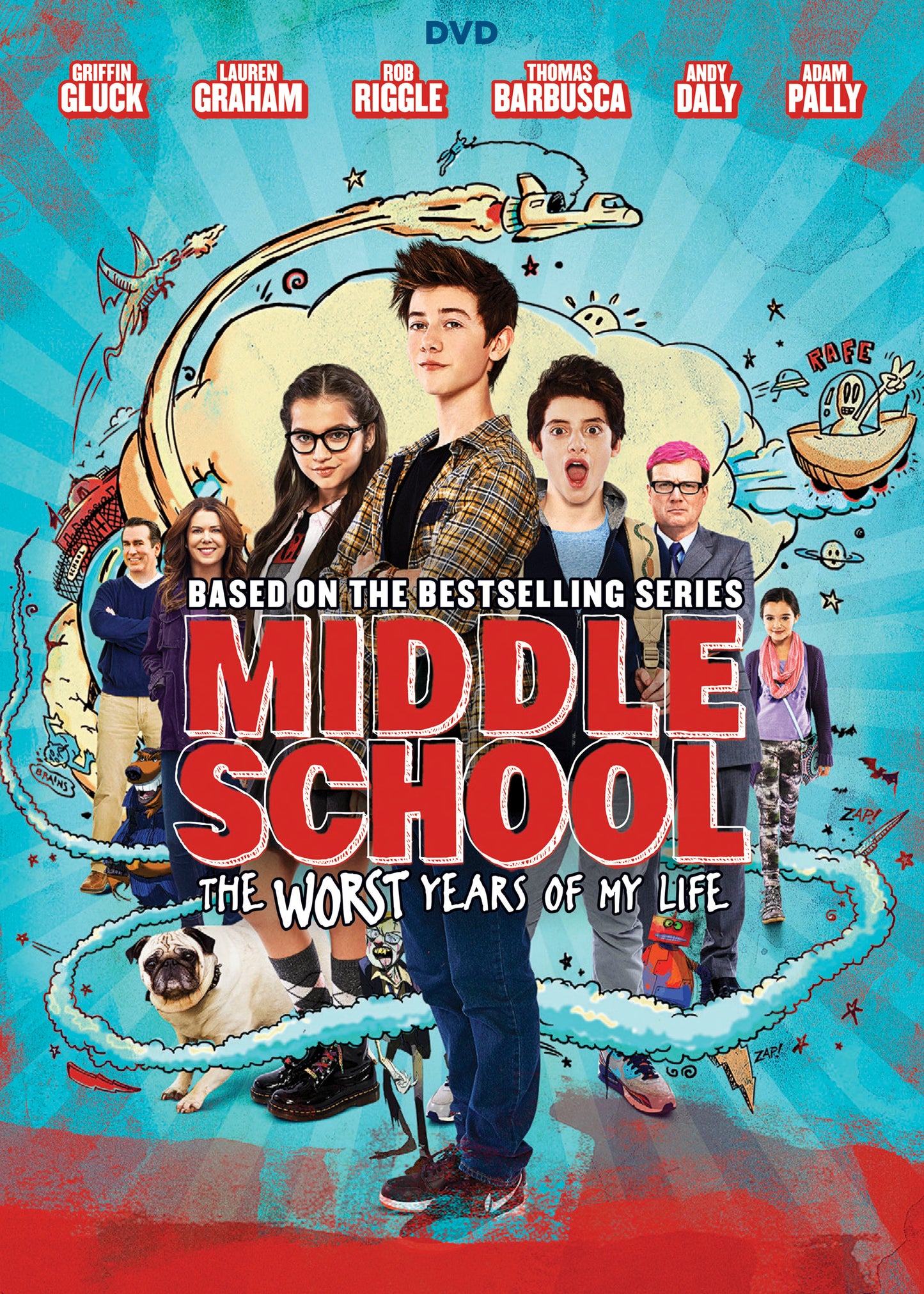 Middle School: The Worst Years of My Life cover art