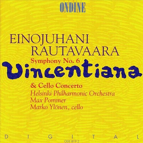 Rautavaara: Symphony No. 6; Cello Concerto cover art